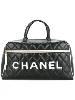 CHANEL Pre-Owned: Чёрная сумка 