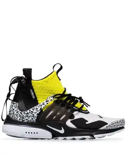 Nike: Чёрные кроссовки  Air Presto