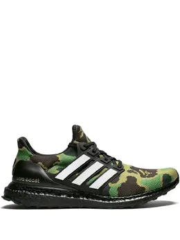Adidas: Чёрные кроссовки  UltraBoost