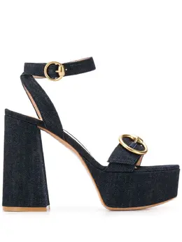 Gianvito Rossi: Синие сандалии  Zandra