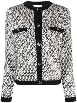 Salvatore Ferragamo: Трикотажная куртка  Gancini