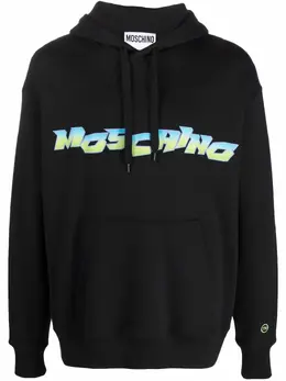 Moschino: Свитер с принтом 