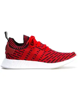adidas: Красные кроссовки  NMD_R2 Primeknit