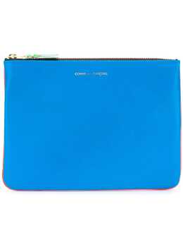 Comme Des Garçons Wallet: Голубой кошелёк 