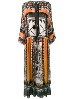 Alberta Ferretti: Длинное платье 