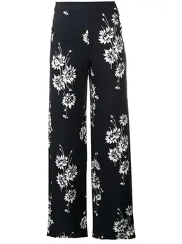 McQ Alexander McQueen: Брюки с растительным принтом 