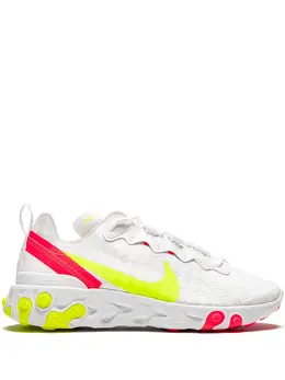 Nike: Белые кроссовки  React Element 55