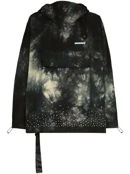 Off-White: Куртка со стразами 