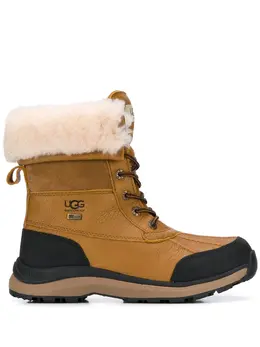 UGG: Коричневые ботинки 