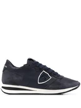 Philippe Model Paris: Синие кроссовки  Trpx Veau