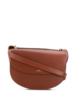 A.P.C.: Коричневая сумка  Genève