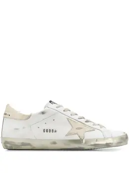 Golden Goose: Белые кроссовки  Super Star