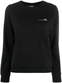 A.P.C.: Свитшот с принтом 
