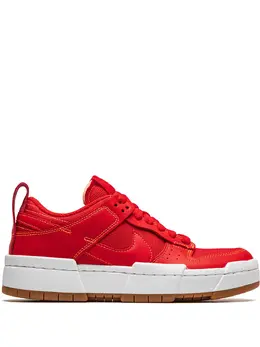Nike: Красные кроссовки  Dunk Low Disrupt
