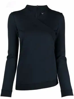 Emporio Armani: Свитер с запахом 