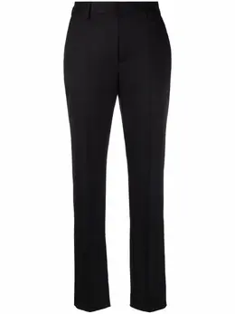 MM6 Maison Margiela: Чёрные брюки 
