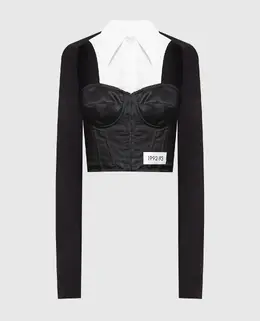 Dolce&Gabbana: Чёрная блуза 