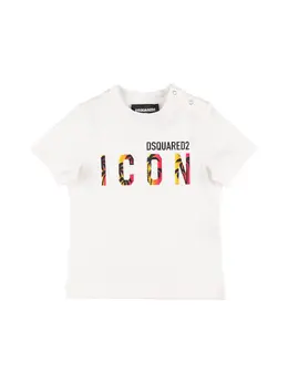 DSQUARED2: Футболка с принтом 