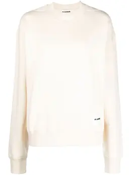 Jil Sander: Бежевый свитшот 