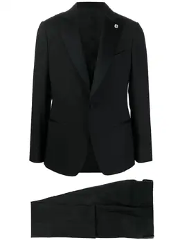Lardini: Чёрный костюм 