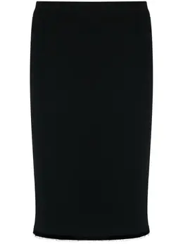 Christian Dior: Чёрная юбка 