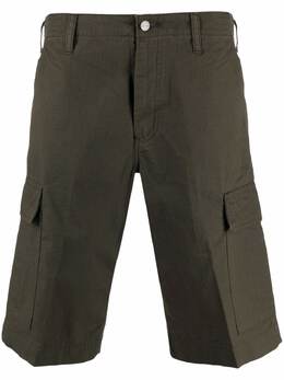 Carhartt WIP: Зелёные шорты 