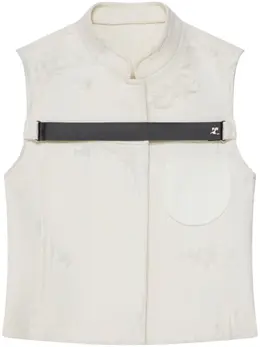 Courrèges: Белая куртка 