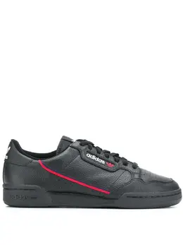 adidas: Чёрные кроссовки  Continental 80