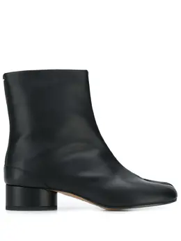 Maison Margiela: Чёрные ботинки  Tabi