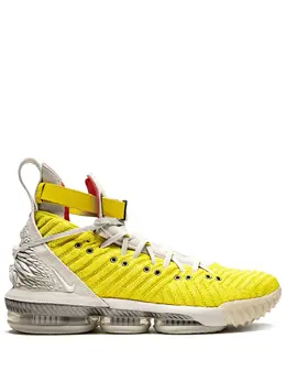 Nike: Жёлтые кроссовки 