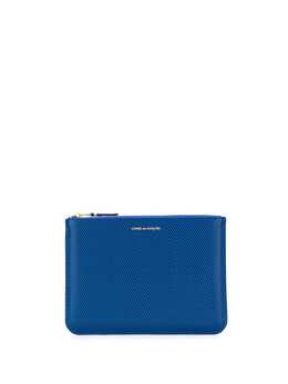 Comme Des Garçons Wallet: Голубой топ 
