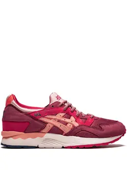 ASICS: Бордовые кроссовки  Gel-Lyte 5