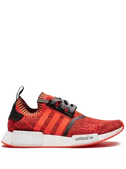 adidas: Красные кроссовки  NMD_R1 Primeknit