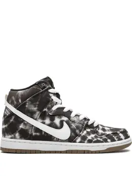 Nike: Чёрные кроссовки  SB Dunk High Premium