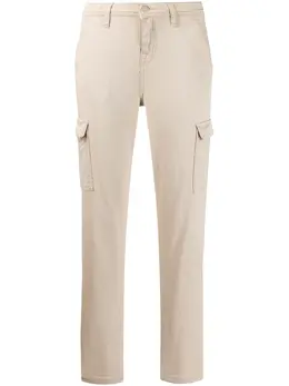 7 For All Mankind: Бежевые брюки 