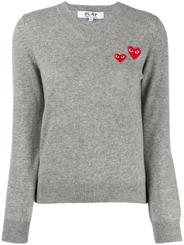 Comme Des Garçons Play: Свитер с длинным рукавом 