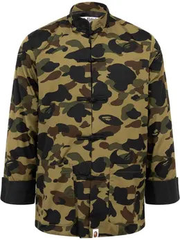 A BATHING APE®: Зелёная куртка 