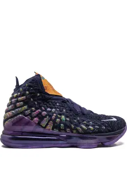 Nike: Синие кроссовки  Lebron 17