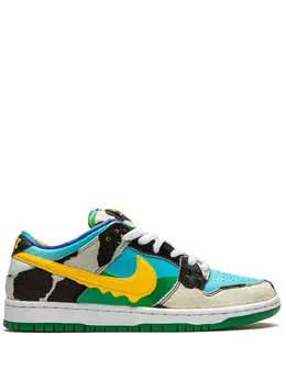Nike: Чёрные кроссовки  SB Dunk Low