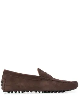 Tod's: Коричневые туфли  Gommino