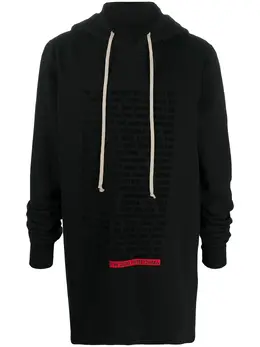 Rick Owens DRKSHDW: Толстовка с принтом 