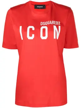 Dsquared2: Футболка  Icon с принтом