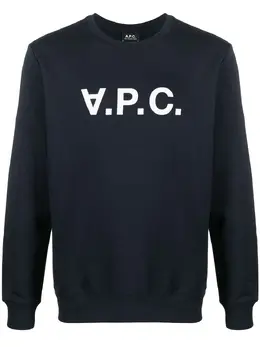 A.P.C.: Свитшот с принтом 