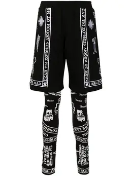 KTZ: Легинсы с принтом 