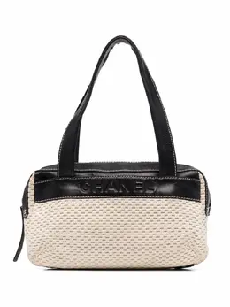 Chanel Pre-Owned: Чёрная сумка 