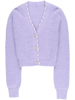 Jacquemus: Фиолетовый кардиган 