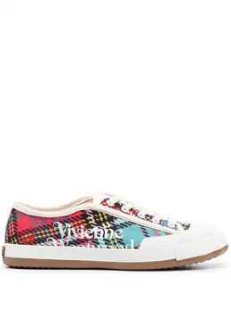 Vivienne Westwood: Белые кроссовки 