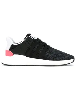 Adidas: Чёрные кроссовки  EQT Support 93/17