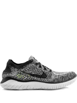 Nike: Белые кроссовки  Free RN Flyknit 2018