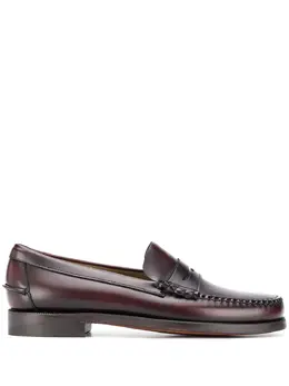 Sebago: Бордовые мокасины 